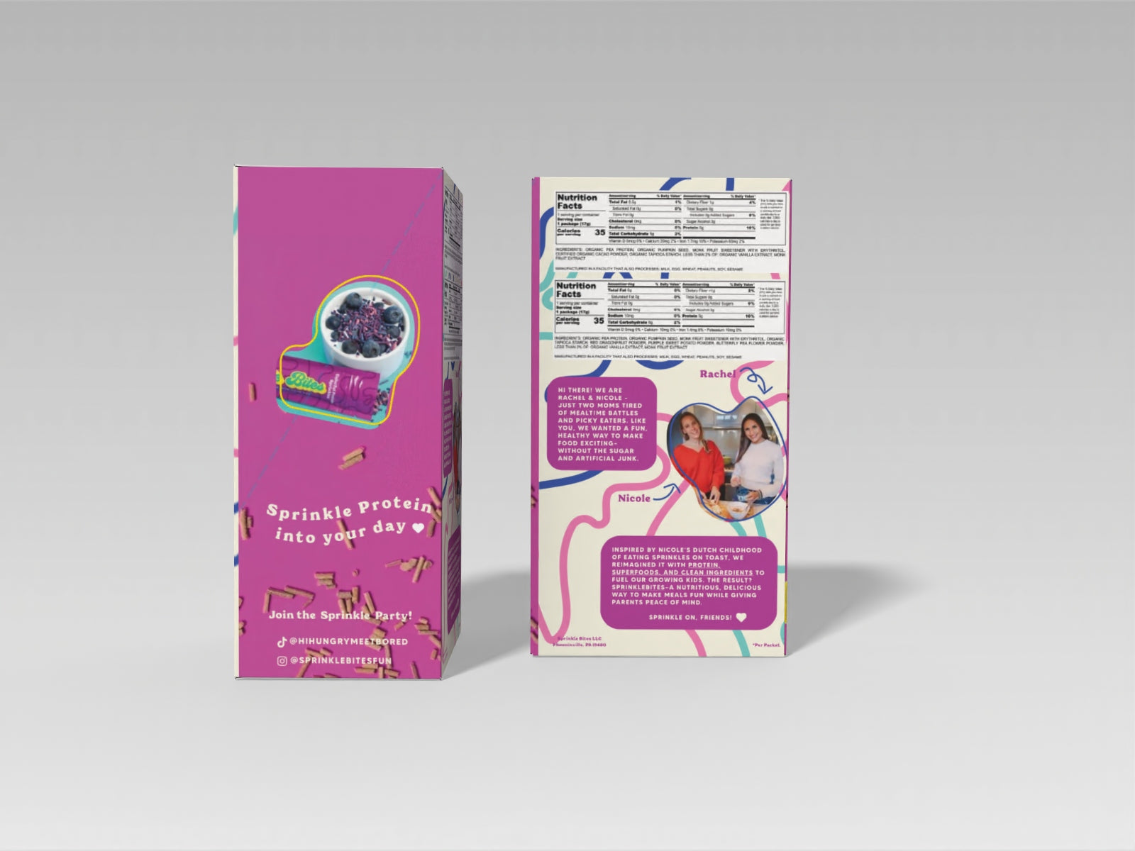 Pre-Order | Variety 10-Pack: 5 Cacao & 5 Berry Protein SprinkleBites™
