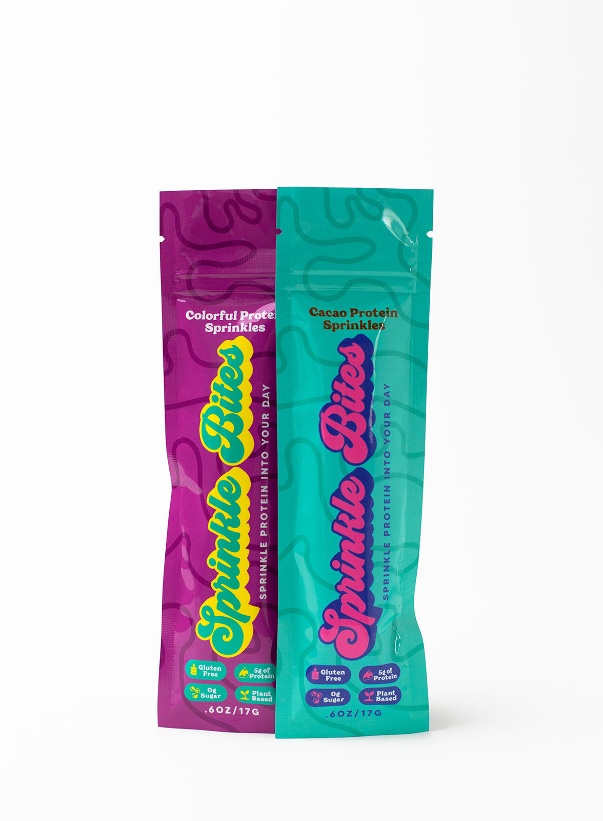Variety Pack: 2 Cacao & 2 Berry Protein SprinkleBites™