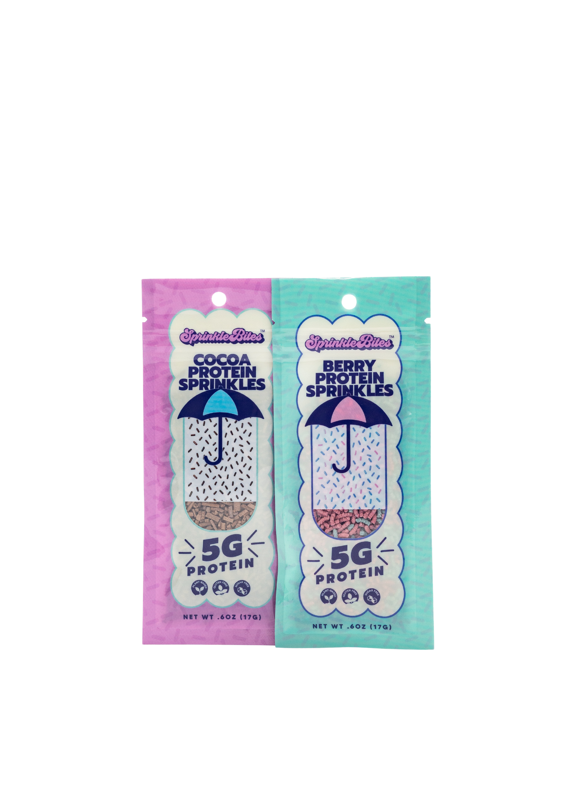 Variety Pack: 2 Cocoa & 2 Berry Protein SprinkleBites™
